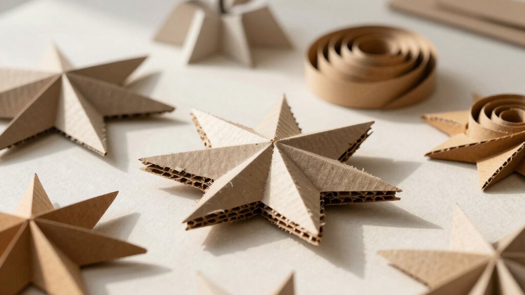stylish cardboard craft decor
