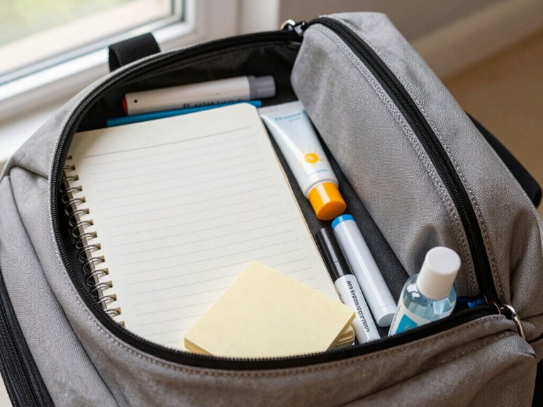 tiny pouch for quick access
