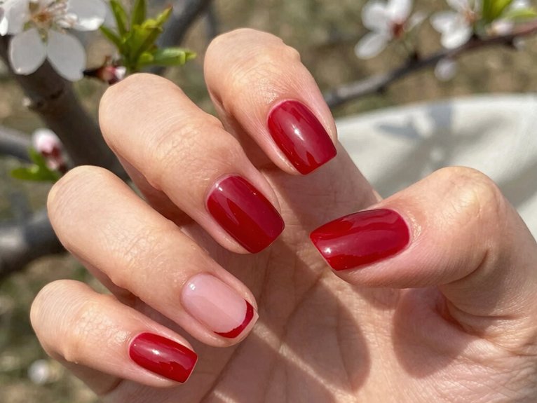Fresh Ways to Style Red Nails for Spring 28 undertone matched red shade choice