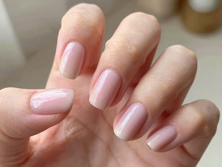 Solid Color Spring Nails That Look Clean and Chic 16 warm soak trim and hydrate