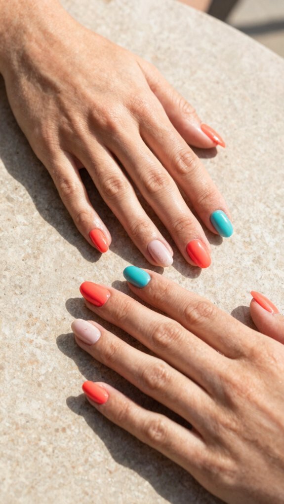 Summer Acrylic Nails vs Gel Nails Which Lasts Better in Hot Weather? 1 acrylic vs gel summer longevity
