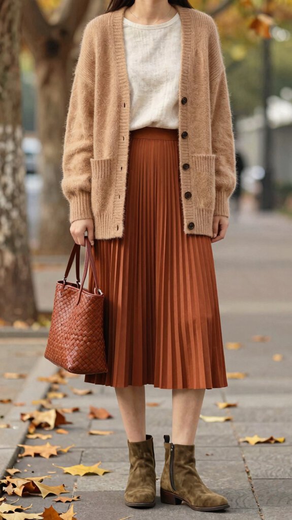 17 Fall Outfit Color Combinations You’ll See Everywhere This Season 17 autumn color layering tips
