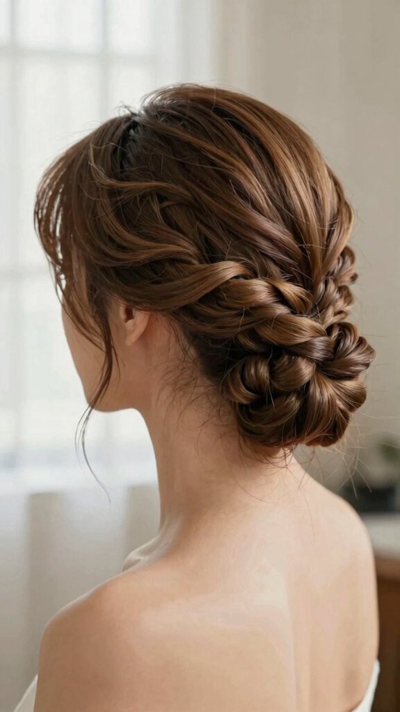 15 Braided Hairstyles That Look Beautiful Without Taking Hours 7 beginner rope twist with pins