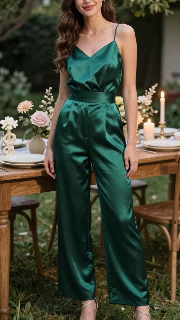 birthday ready wide leg jumpsuits