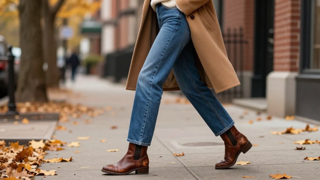 boots with jeans fall outfits