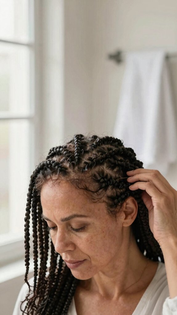 braids need early take down