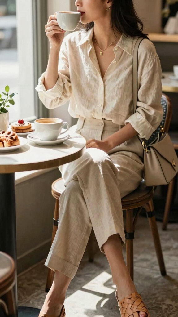 breathable brunch dress and sneakers