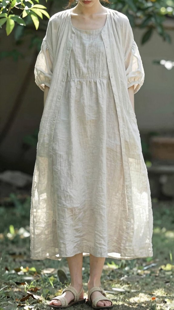 How to Wear Modest Fashion in Summer Without Feeling Overheated 1 breathable fabrics stay cool
