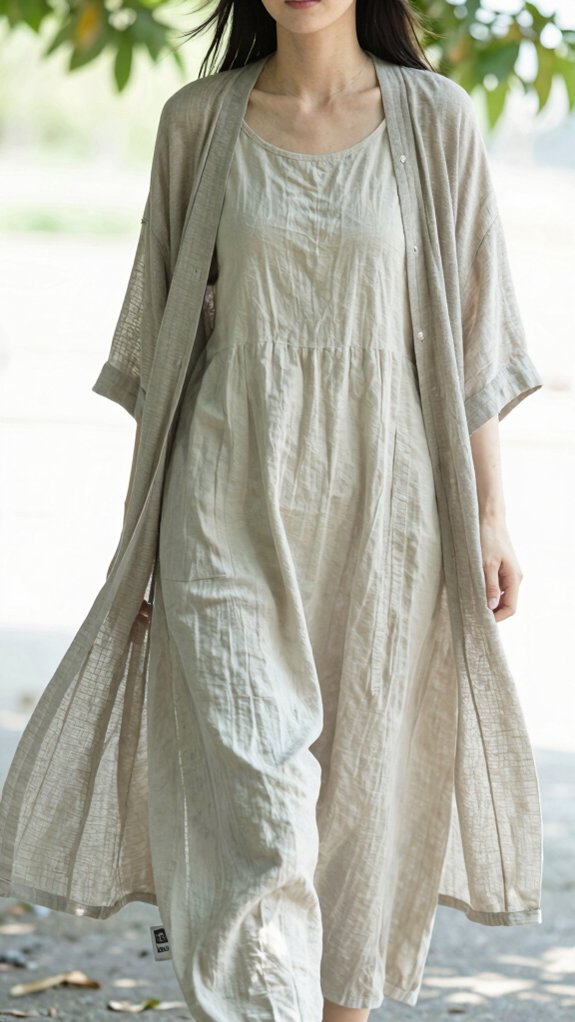 How to Wear Modest Fashion in Summer Without Feeling Overheated 4 breezy breathable linen layering