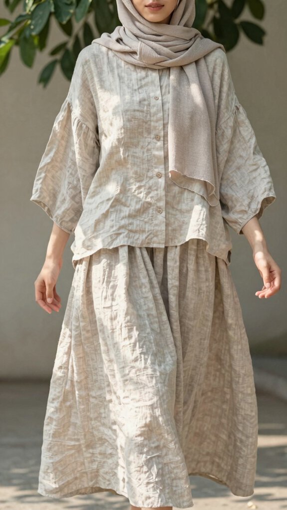 How to Wear Modest Fashion in Summer Without Feeling Overheated 8 breezy linen and moisture wicking fabrics