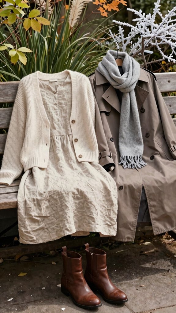 calm neutral layering formula