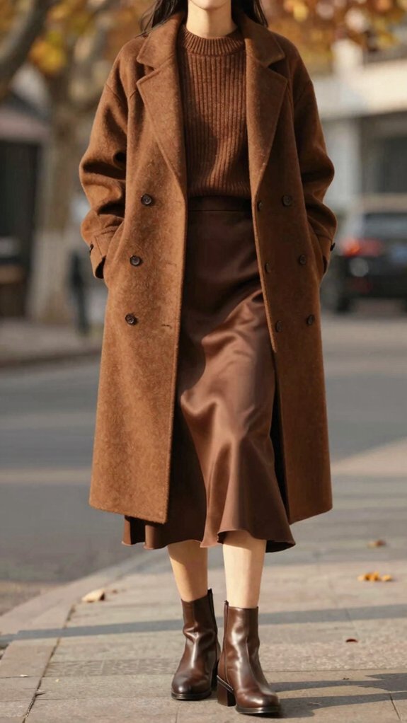 17 Fall Fashion Outfits You’ll Wear All Season 11 chocolate monochrome fall outfit