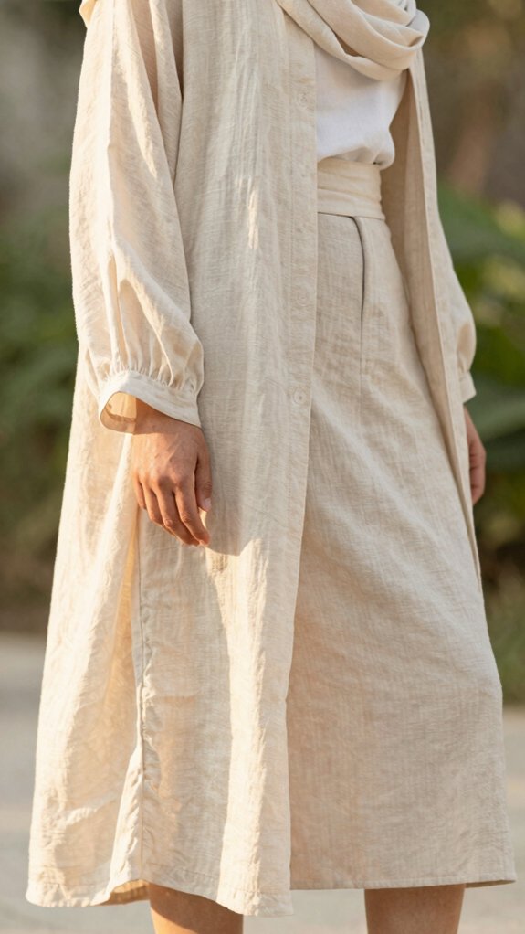 Modest Fashion Outfits That Feel Modern Instead of Plain 9 choose breathable cotton linen