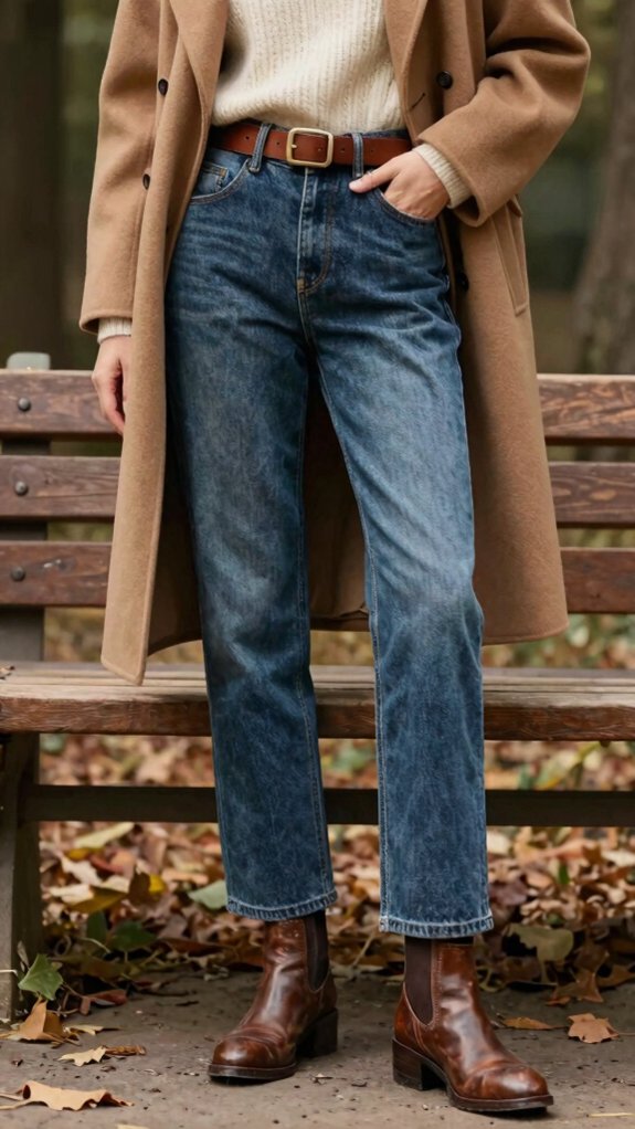 Fall Fashion Staples Worth Buying Once and Wearing for Years 4 classic straight leg denim jeans