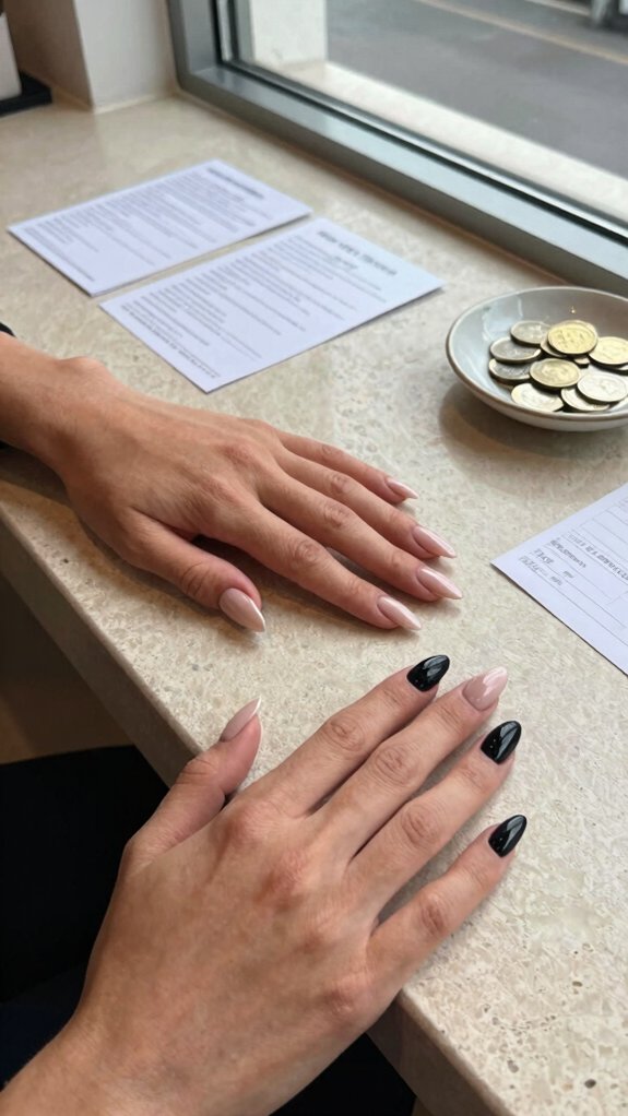 Almond vs Coffin Acrylic Nails Which Shape Is Best for You? 8 coffin sets cost more