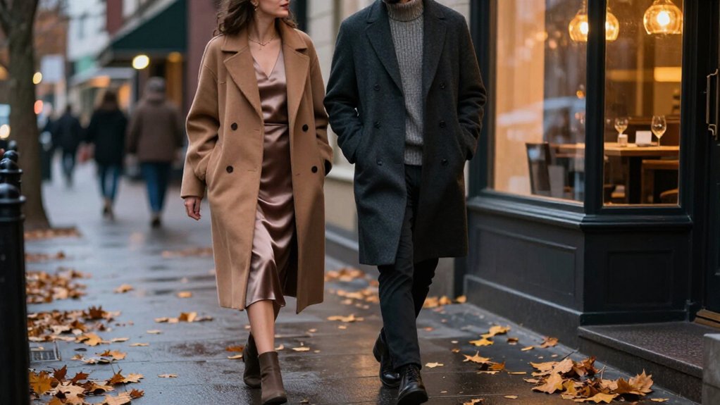 cozy fall date night outfit