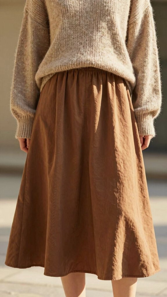 17 Fall Fashion Outfits You’ll Wear All Season 3 cozy knit midi outfit