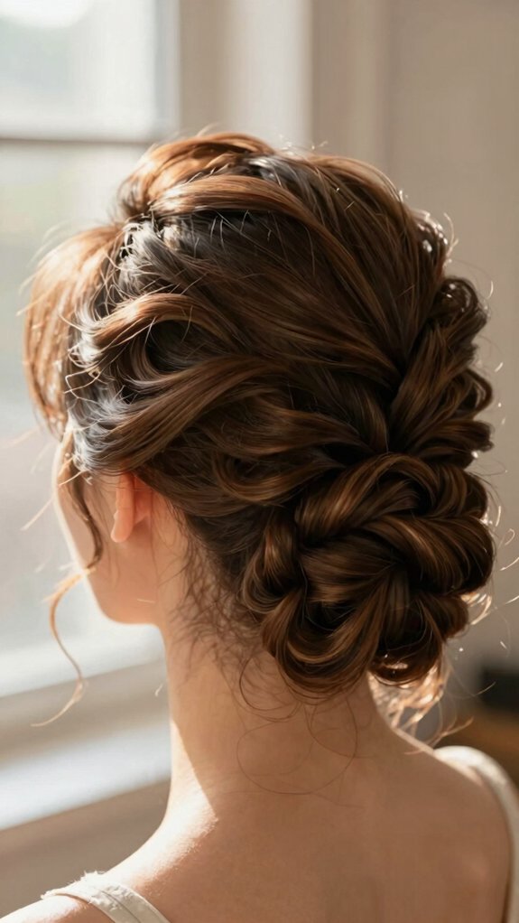 13 Quick Natural Hairstyles for Busy Mornings 8 crown puff with edge control