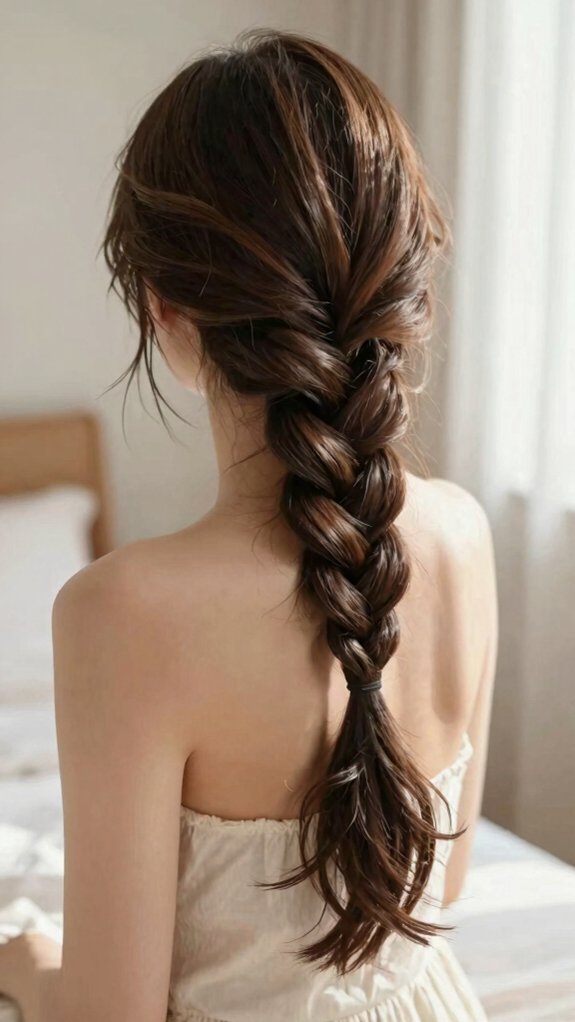 13 Quick Braided Hairstyles Perfect for Busy Weekdays 10 easy beachy loose fishtail