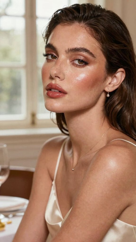 12 Date Night Makeup Looks That Pair Perfectly With Every Outfit 2 effortless candlelit dew look