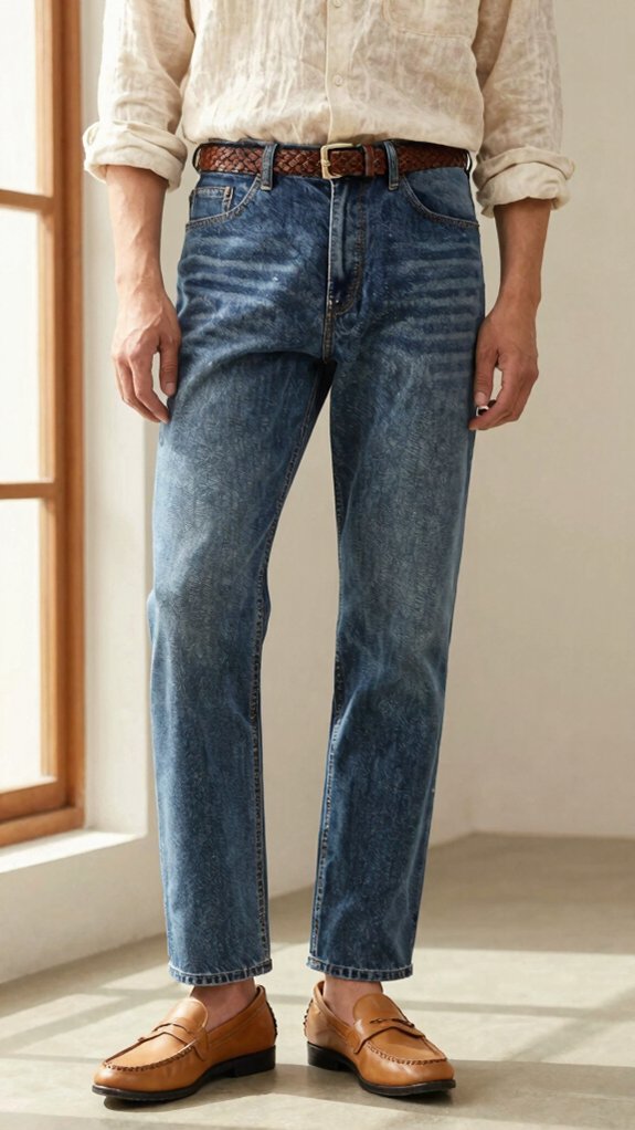 15 Jeans Outfits That Always Look Put Together 10 effortless linen shirt and jeans