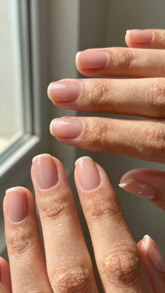 How to Choose the Best Short Nail Shape for Your Hands 1 effortless short round nails