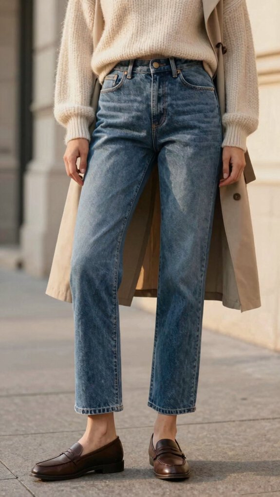 Jeans Outfit Ideas Women Can Wear All Year Long 1 effortless year round straight jeans