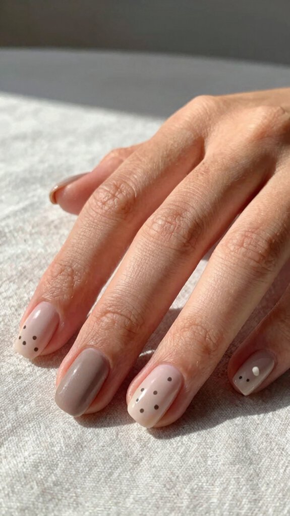 17 Short Nail Designs That Prove Less Really Is More 13 everyday matte nude nails