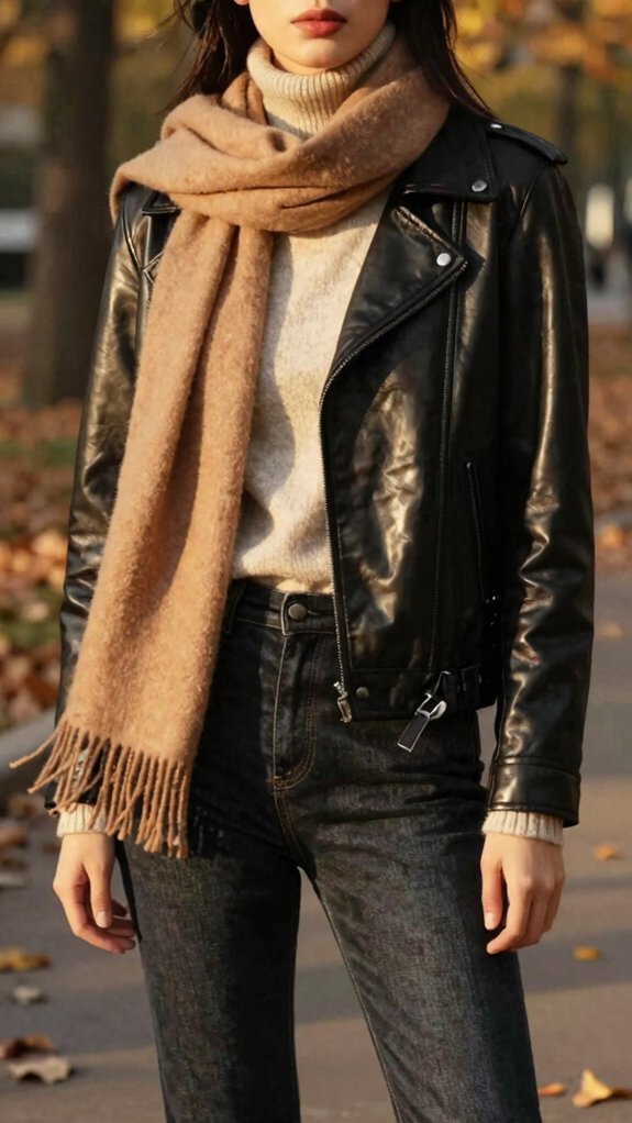 17 Fall Fashion Outfits You’ll Wear All Season 7 fall leather jacket styling tips
