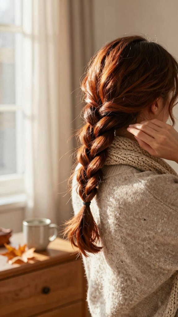 Quick Braided Hairstyles for Busy Fall Mornings 8 five minute braids for school mornings