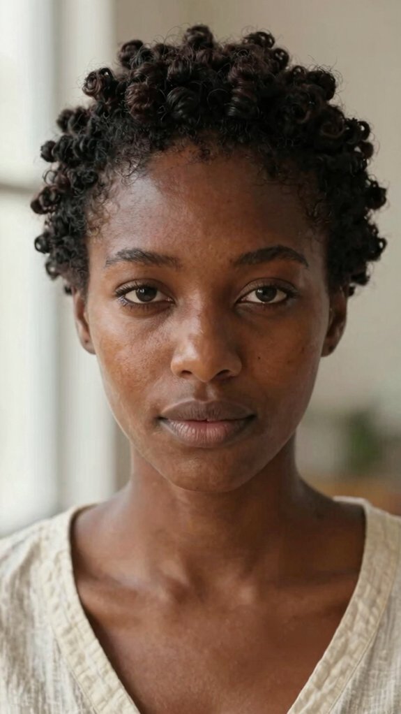 Protective Hairstyles for Natural Hair by Hair Length 1 flat twists protective style