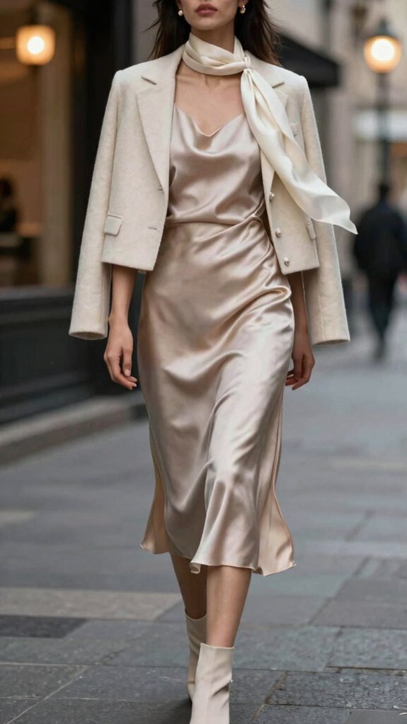 Modest Fashion Outfits That Feel Modern Instead of Plain 8 flowy maxi skirt evening