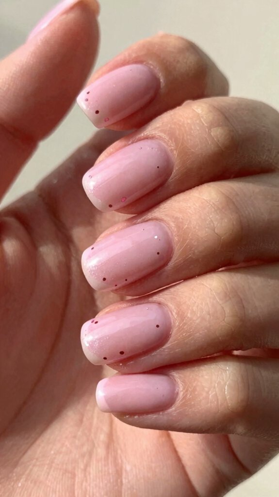 Pink Nail Designs That Never Go Out of Style 1 fresh barely there baby pink nails
