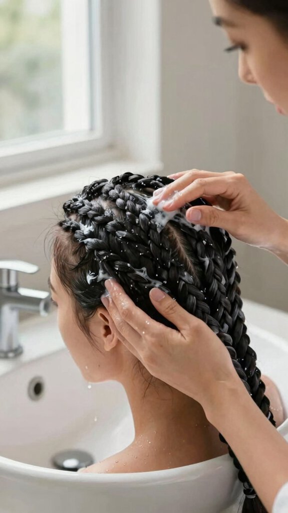 frizz free box braid refresh