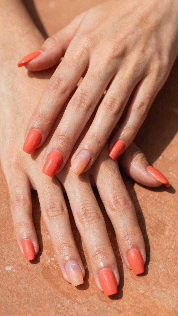 Summer Acrylic Nails vs Gel Nails Which Lasts Better in Hot Weather? 2 heat affects gel lift