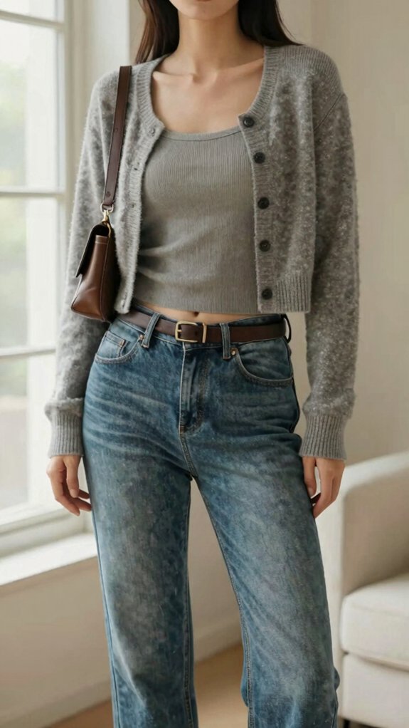 2000s Fashion Outfits That Feel Trendy Without Looking Like a Costume 11 heritage rise denim and trench