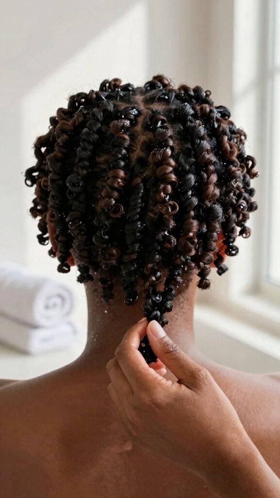 hydrate before cute updo