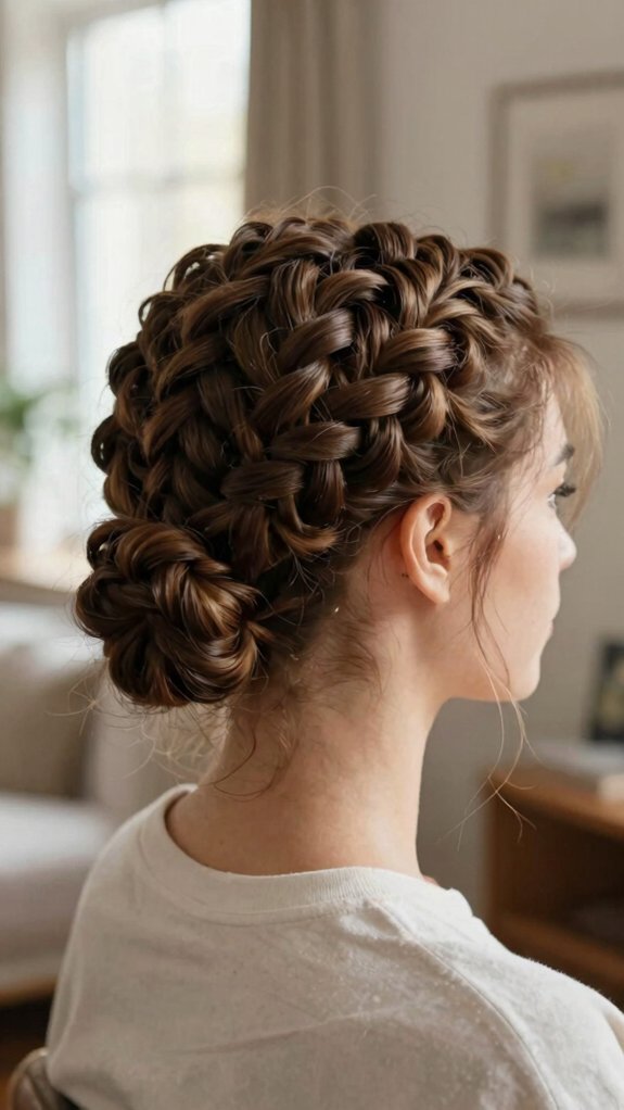 13 Quick Natural Hairstyles for Busy Mornings 7 low fuss mini protective twists