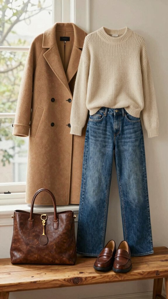 How to Build an Effortlessly Chic Fall Capsule Wardrobe 7 mix luxe texture keep basics