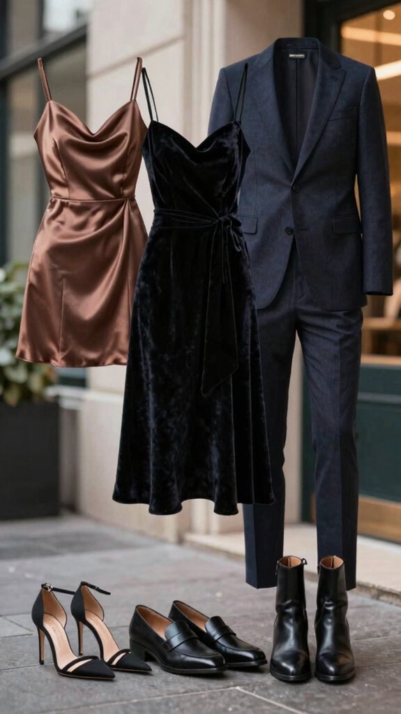 Night Out Outfit Ideas for Every Dress Code 10 monochrome date night shoe picks