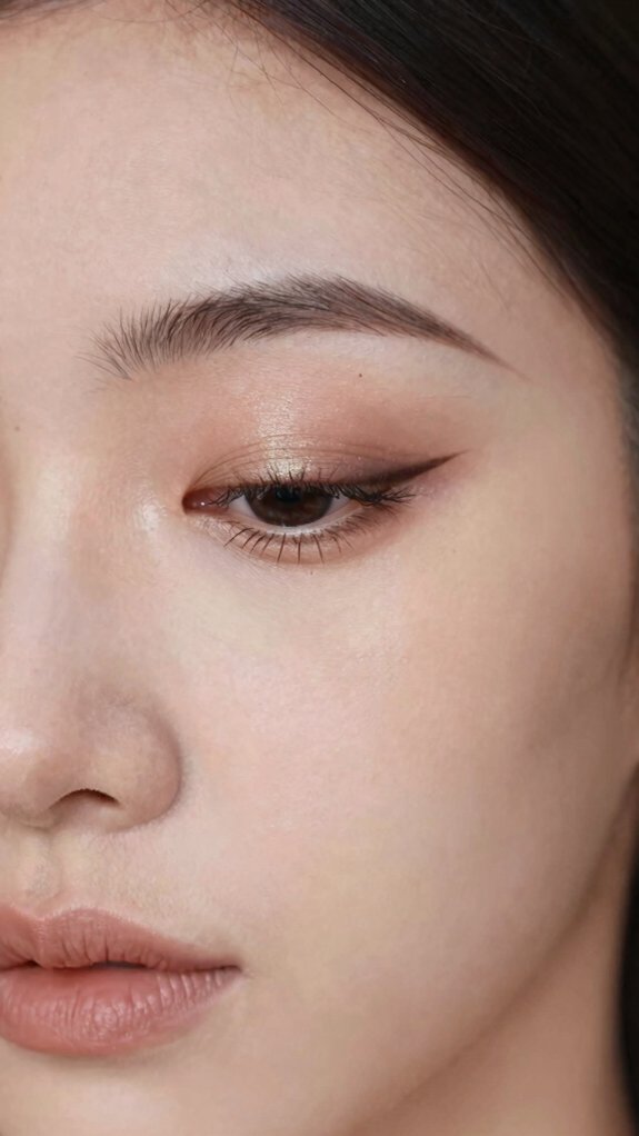 Eye Makeup Looks That Instantly Brighten Tired Eyes 6 nude waterline eye brightening trick