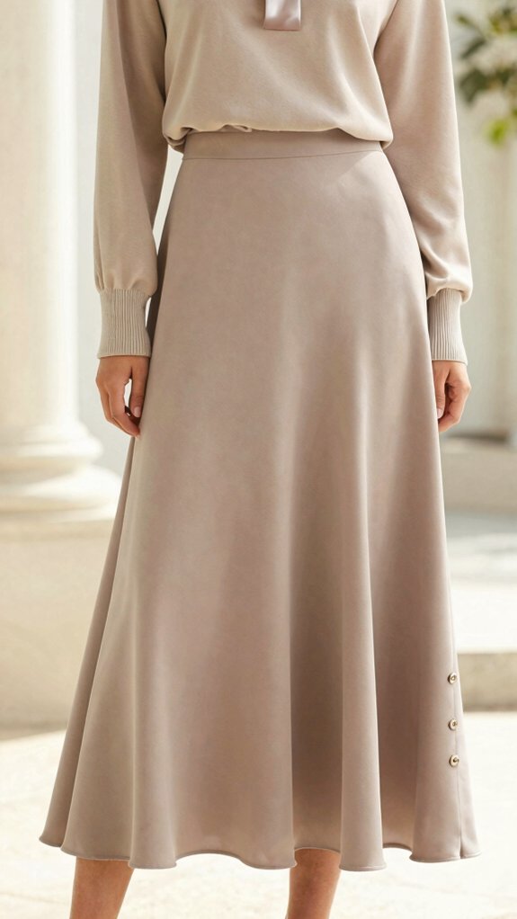 Modest Fashion Outfits That Feel Modern Instead of Plain 2 polished maxi skirt layering