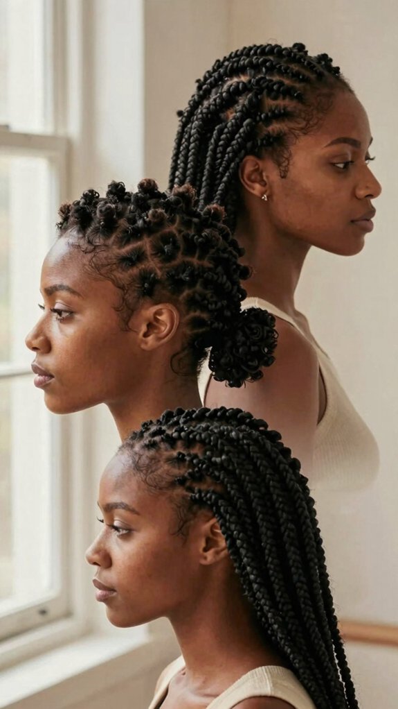 Protective Hairstyles for Natural Hair by Hair Length 8 protective styles for natural hair