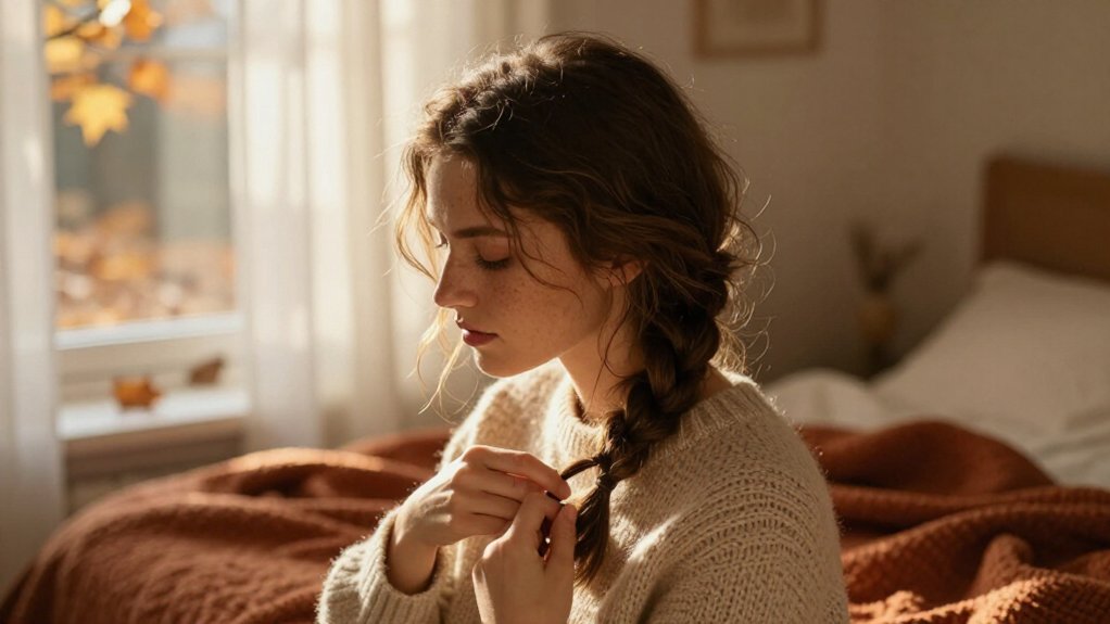 quick braided styles for fall mornings