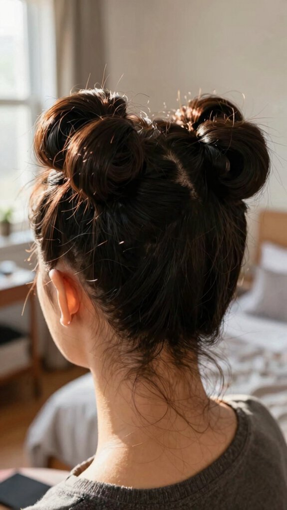 13 Quick Natural Hairstyles for Busy Mornings 2 quick protective puff hairstyles
