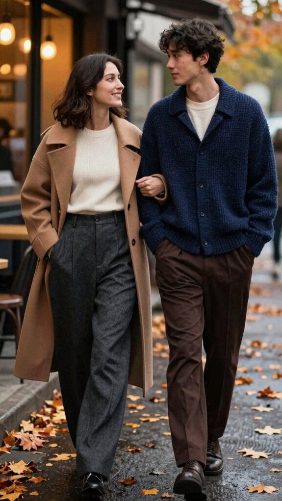 relaxed denim polished look