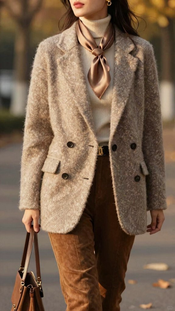 17 Fall Fashion Outfits You’ll Wear All Season 15 reversible jacket burgundy pop