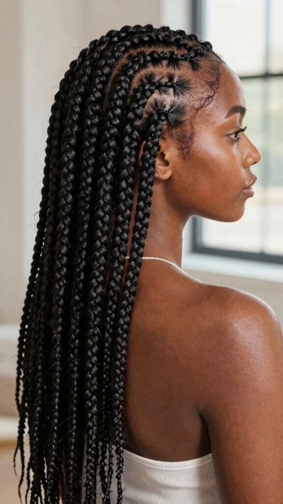 Box Braids vs Knotless Braids Which Style Is Right for You? 3 root heaviness vs knotless comfort