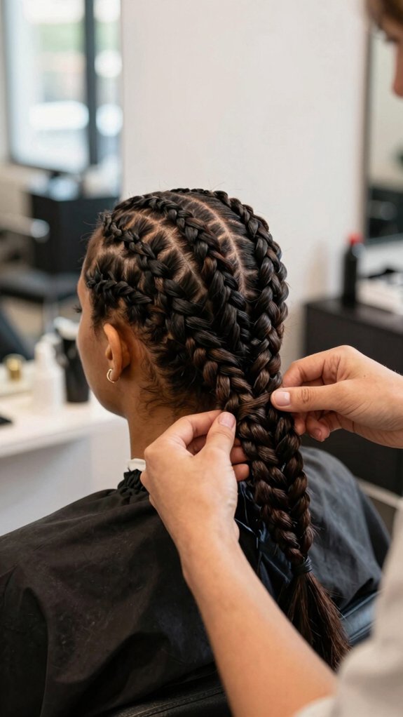 Box Braids vs Knotless Braids Which Style Is Right for You? 1 root knot vs gradual feeding