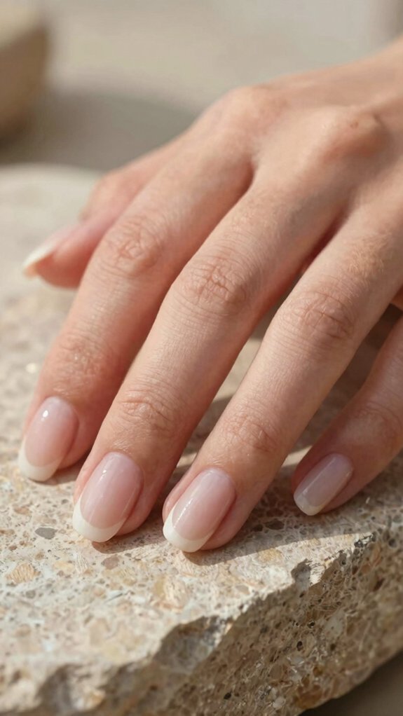 How to Choose the Best Short Nail Shape for Your Hands 8 round nails fewer snags